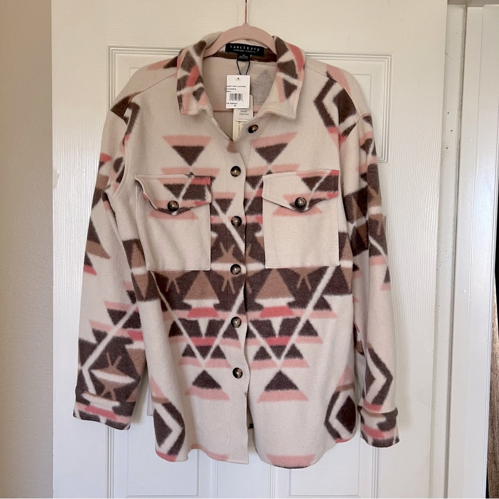 Sanctuary Shacket Navajo Yellowstone Jacket